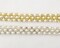 3/4" Gold Rhinestone Pearl Fashion Chain Trim 5 Yard Decorative Trim